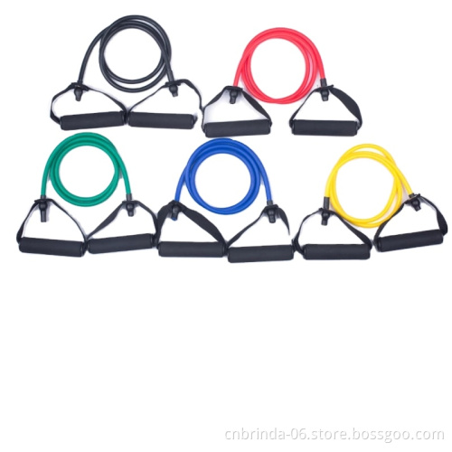 Multifunctional Yoga One-word Rally TPE Latex Pull Cord Elastic Cord Strength Training Fitness Products